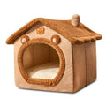 All-Season Removable And Washable Enclosed Warm Cat Bed, S, M, L