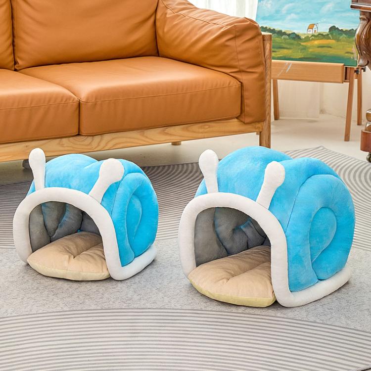Deer Antler Design Warm Soft Cat Dog Bed, M, L