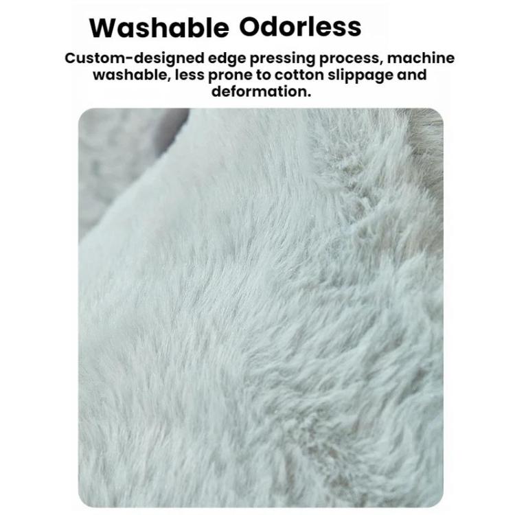 Winter-Warm Widened Semi-Enclosed Light-Blocking Pet Bed, White + S, White + M, White + L, Gray + S, Gray + M, Gray + L