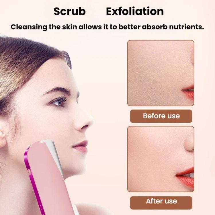 Electric Hair Remover With Light Ultrasonic Shaver Eyebrow Trimmer, 1 White, 1 Pink, 2 White, 2 Pink