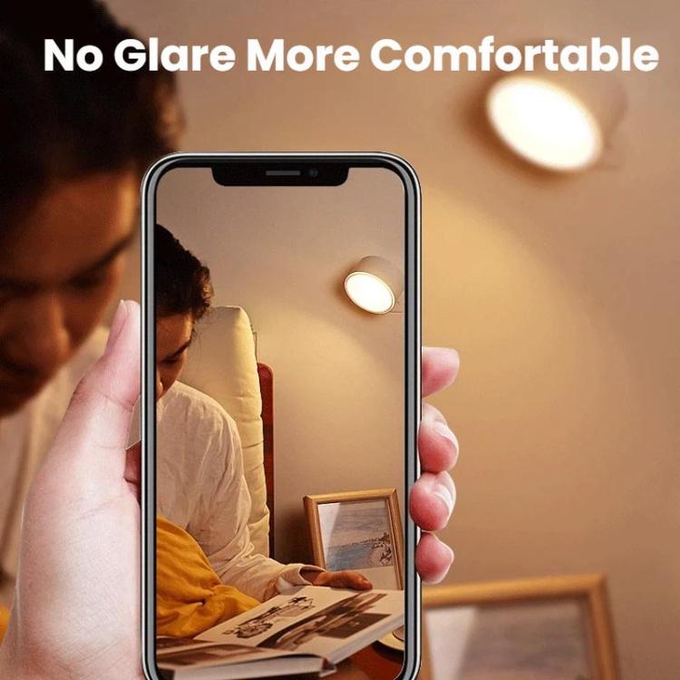 Magnetic 360-degree Rotating Rechargeable Wall Light Night Light for Cabinets, Closet, Hallway, Infrared Remote Control Version 1200mAh, Infrared Remote Control Version 4000mAh, Human Body Sensor Version 1200mAh, Human Body Sensor Version 4000mAh