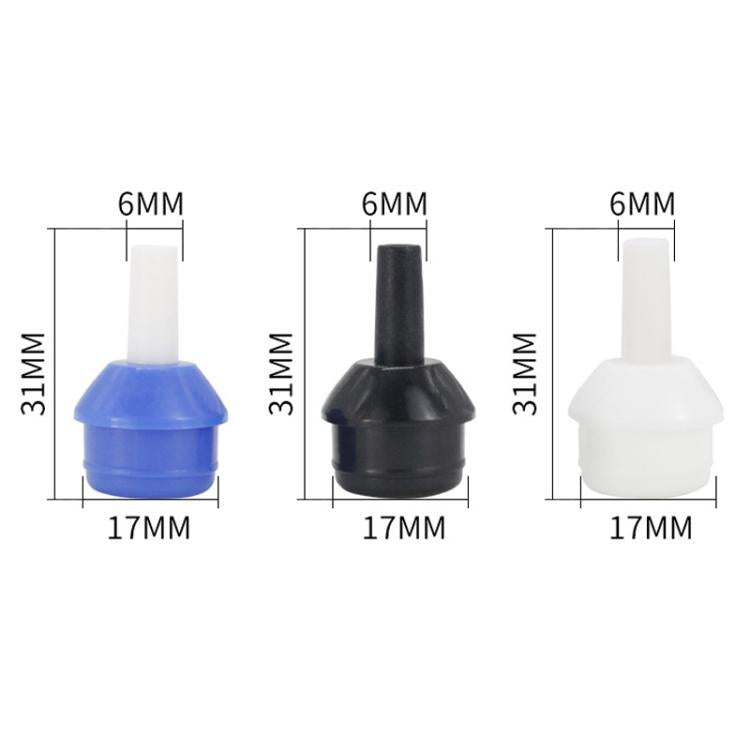 5pcs /Pack High-Temperature Resistant Nylon Desoldering Nozzle 17mm Heatproof Solder Suction Tip