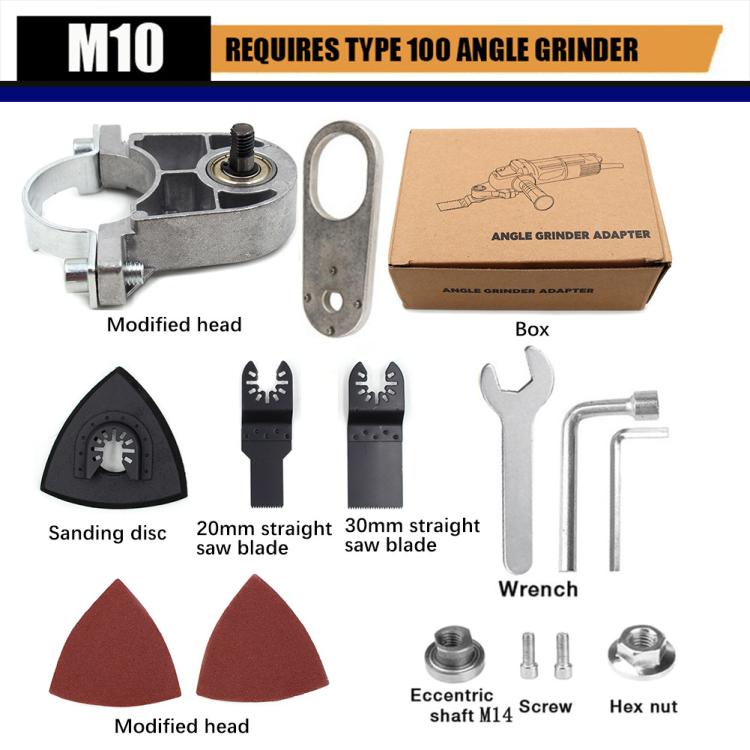 Angle Grinder Polishing Adapter Universal Head, For 100/115/125 Models, M10, M14