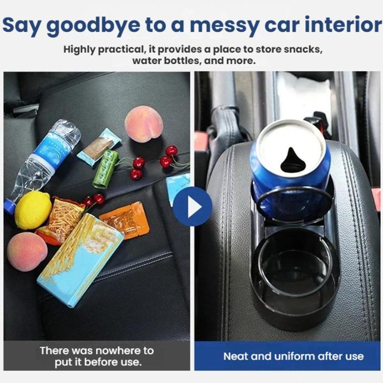 Multifunctional Car Cup Holder Storage Box Beverage Rack