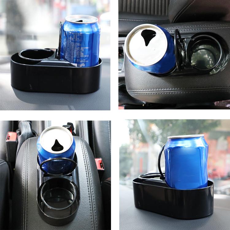 Multifunctional Car Cup Holder Storage Box Beverage Rack