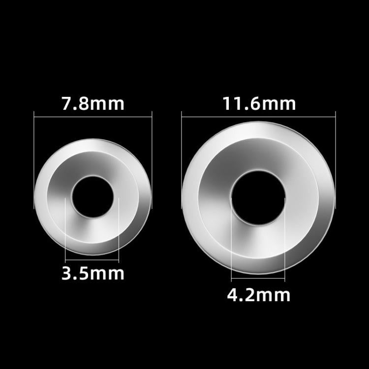 50pcs Fishing Strong Magnetic Sinker Quick Drift Adjustment Bottom Locator, Small, Large