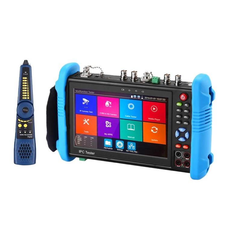 IPC9800MOVTADHSPlus+ Multi-Functional Engineering Tester Coaxial Network Video Surveillance Tester, US Plug, EU Plug, UK Plug, AU Plug