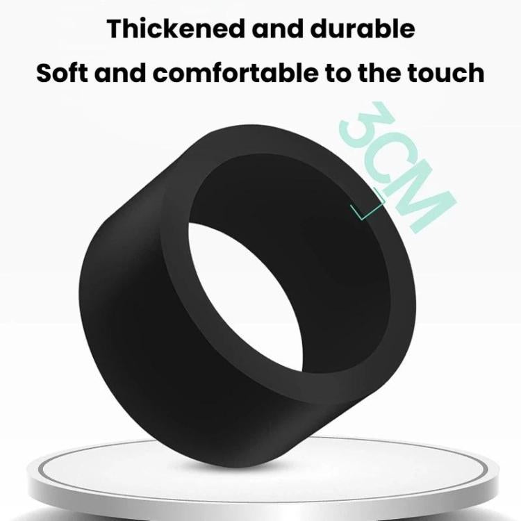 Silicone Fishing Rod Stop Anti-Slip Ring Fishing Rod Rubber Ring, 30pcs Small Black, 25pcs Medium Black, 20pcs Large Black, 25pcs Small Fluorescent, 25pcs Medium Fluorescent, 20pcs Large Fluorescent