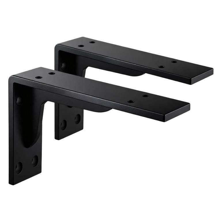 2pcs Triangle Support Bracket Wall-Mounted Right-Angle Iron Bracket, 14.5cm Black, 19cm Black, 24cm Black, 29.2cm Black, 34.3cm Black, 39.2cm Black, 44.3cm Black, 14.5cm White, 19cm White, 24cm White, 29.2cm White, 34.3cm White, 39.2cm White, 44.3cm White