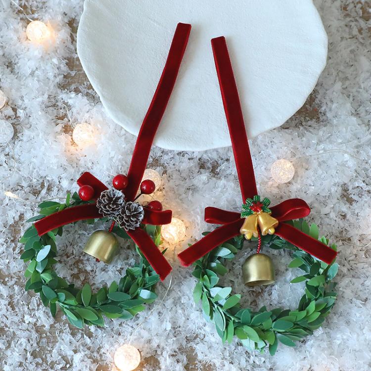 Jingle Bells Garland Christmas Tree Hanging Christmas Decorations Ornaments Window Decorations