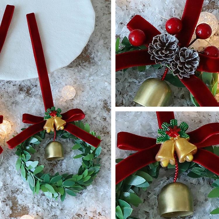 Jingle Bells Garland Christmas Tree Hanging Christmas Decorations Ornaments Window Decorations