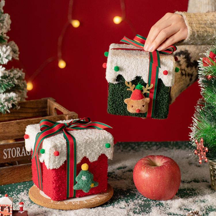 Christmas Eve Fruit Candy Box Christmas Thickened Hard Gift Box