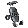 Kewig Motorcycle Riding Phone Mount Universal Quick-Release Phone Clip, Handlebars, Rear View Mirror, Heavy-duty Clamp