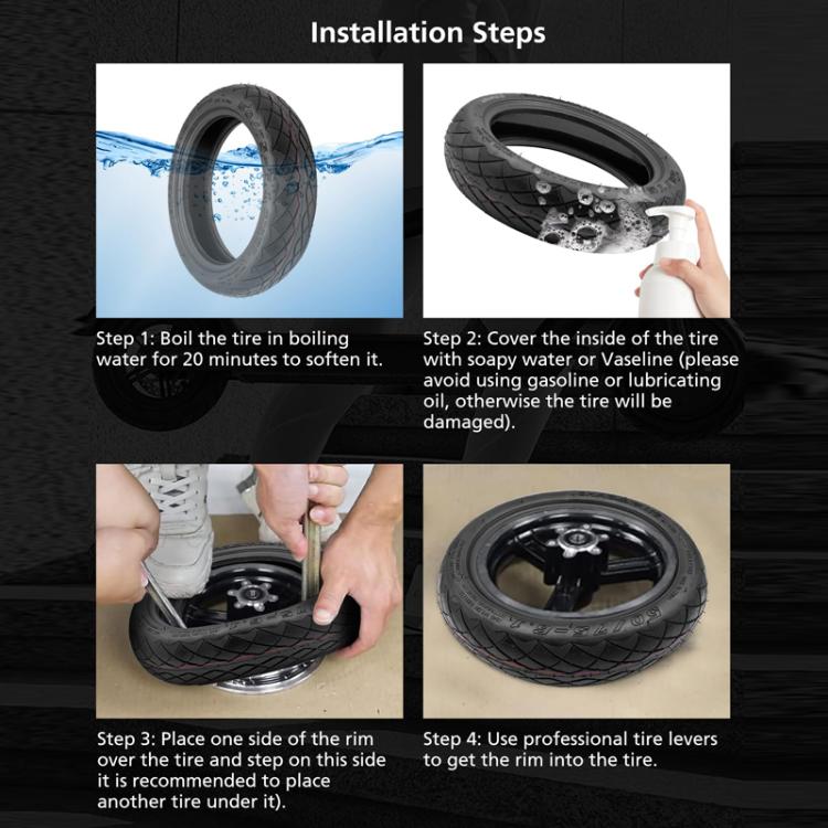 For Xiaomi Mijia M365 Pro AIMITE Scooter Jelly Tube Tire