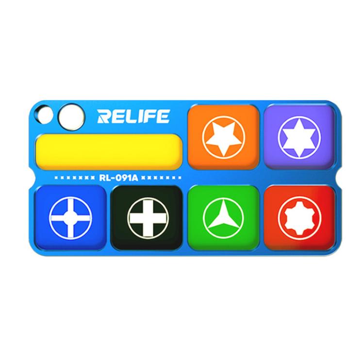 Aluminum Alloy Magnetic Admittance Tray With Magnetic Module Magnetized Batch Heads, RELIFE RL-091A