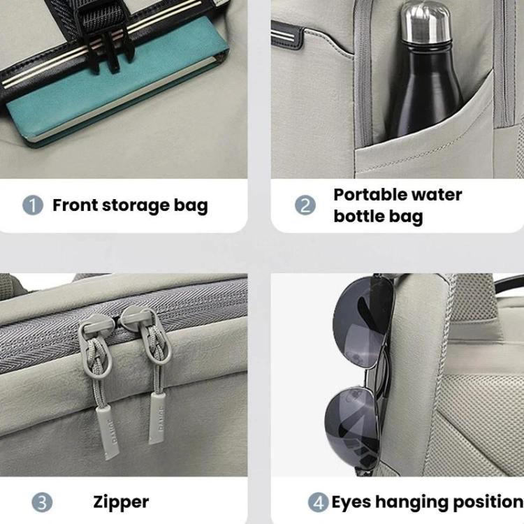 BANGE BG-8119 Large-Capacity Waterproof Shockproof Backpack Business Laptop Commuter Travel Bag