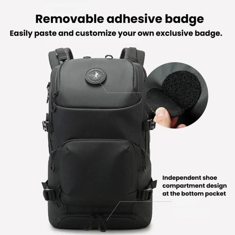 BANGE FW-229 Large-Capacity Outdoor Hiking Backpack Water-Repellent Multifunctional Sports Men Bag, FW-229