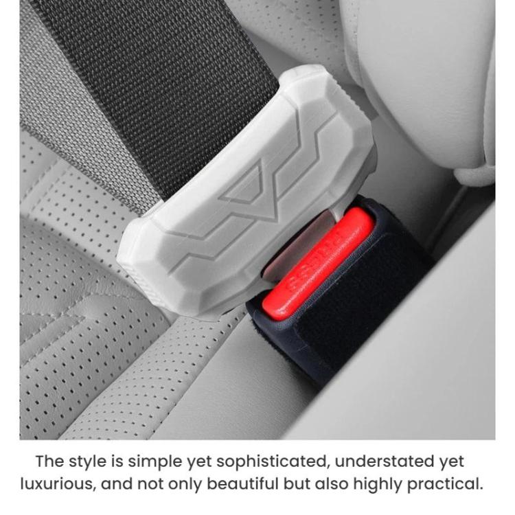 For Leapmotor B10 Silicone Seatbelt Fixing Anti-collision Buckle Protective Cover