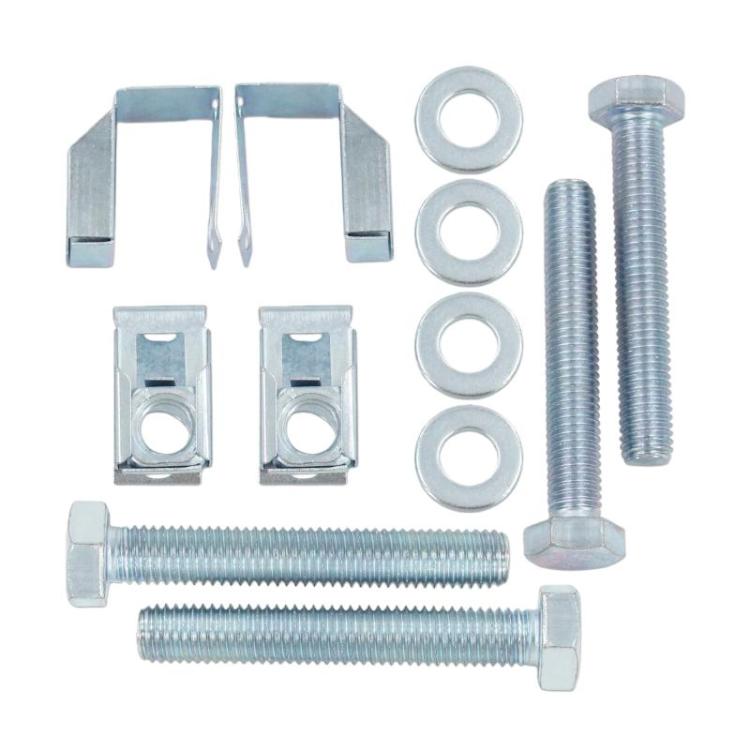 For Jeep Wrangler 2007-2012 4pcs Exhaust Manifold Flange Bolts U-Nut Kit, For Jeep Wrangler 2007-2012