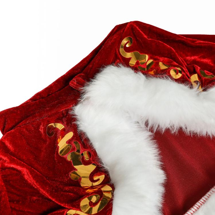 Christmas Printed Clothing For Men Santa Claus Cosplay Costume Set, M, L, XL, XXL, XXXL, 4XL