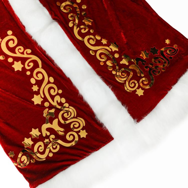 Christmas Printed Clothing For Men Santa Claus Cosplay Costume Set, M, L, XL, XXL, XXXL, 4XL