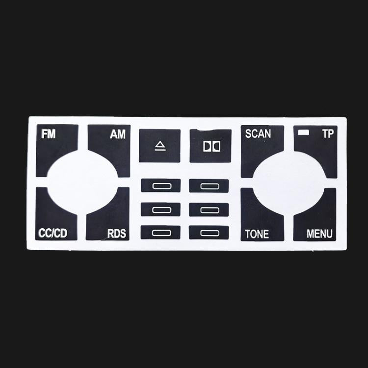 Automotive Button Crack Repair Sticker Set For Audi A4 / B6 / B7 / A6 / A2 / A3, 1, 2