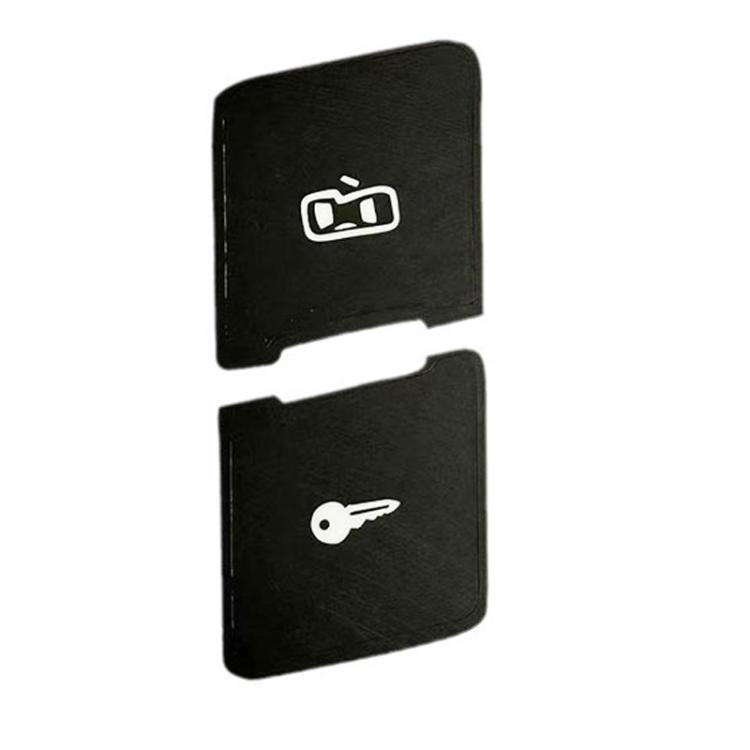 For Audi A3L 10pcs Matte Car Door Lock Control Switch Repair Stickers