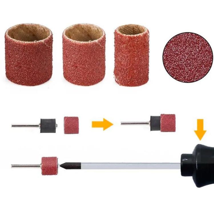 Electric Grinding Head Sanding Rings Polishing Tool Set For Wood Metal, 252pcs
