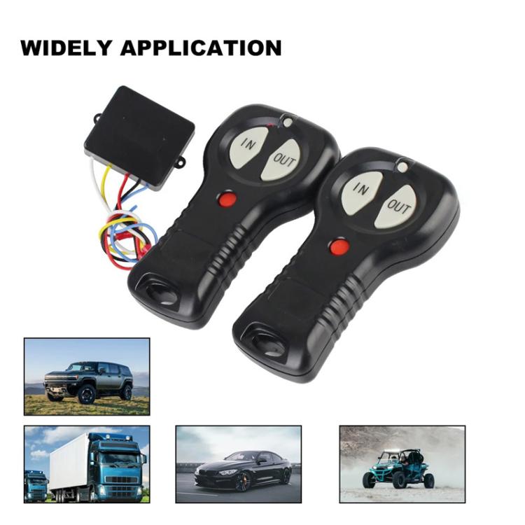 12V 24V Universal Wireless Winch Remote Control With Switch, CY-3K0