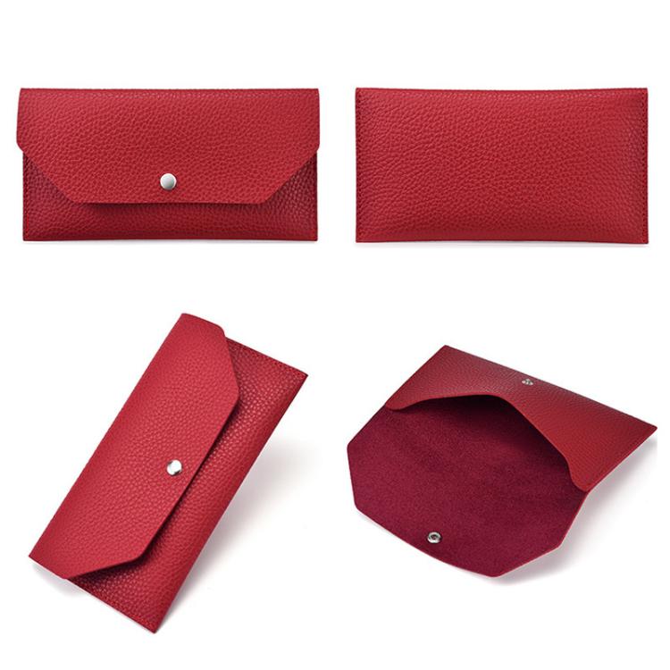 Long Leather Large-Capacity Wallet Women Versatile Clutch Bag