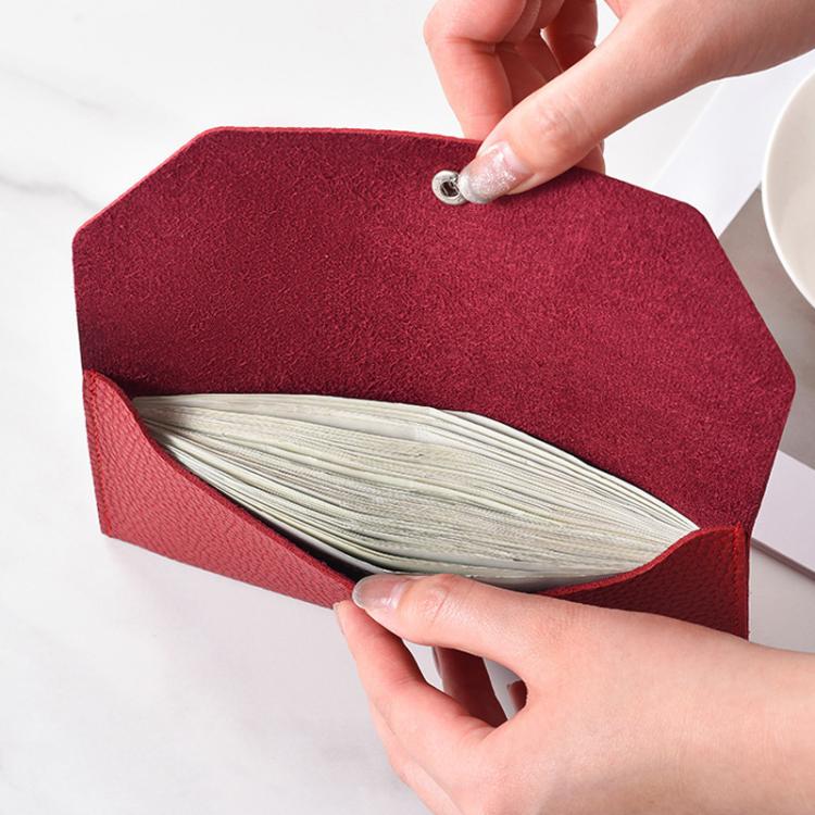 Long Leather Large-Capacity Wallet Women Versatile Clutch Bag