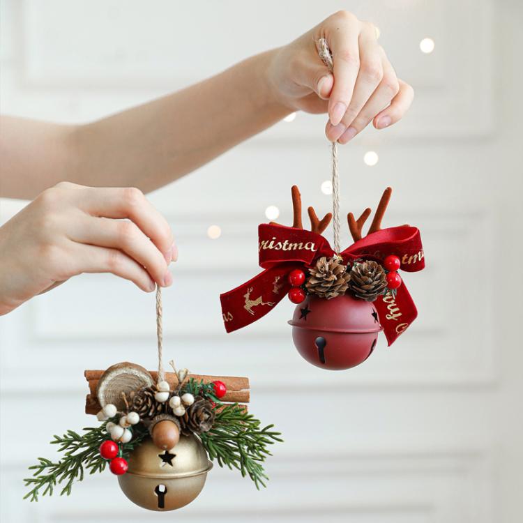 Christmas Bells Hanging Christmas Tree Window Decoration, Gold Bow Antlers, Gold Pinecone Antlers, Red Antlers, White Red Bow Antlers, White Green Bow Antlers, Red Pinecone Pine Branches, Gold Cinnamon Pine Branches, Red Cinnamon Pine Branches         ...