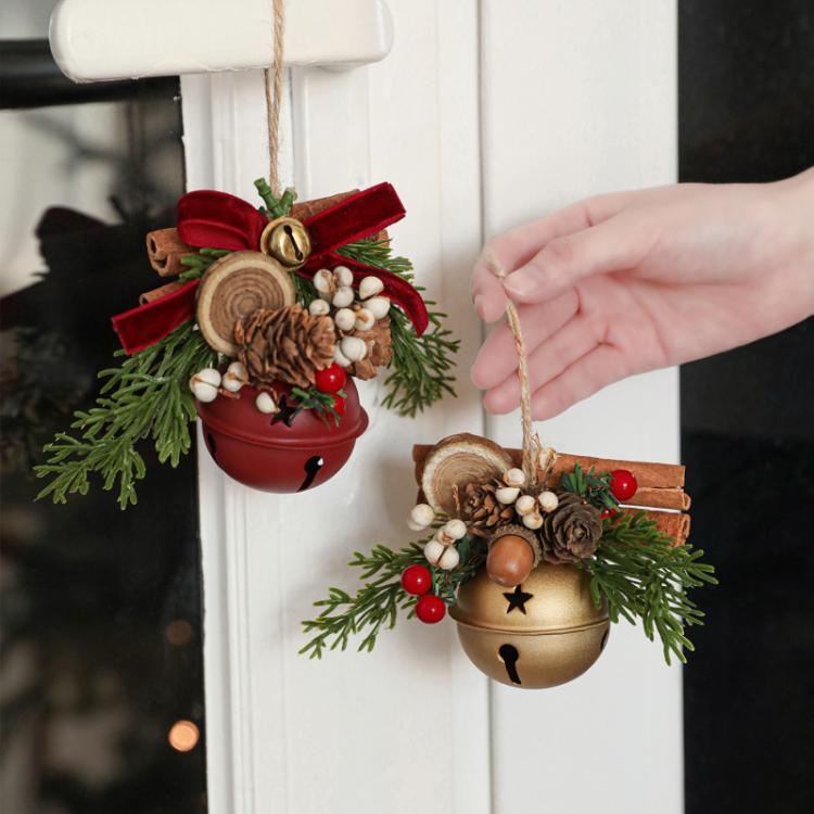 Christmas Bells Hanging Christmas Tree Window Decoration, Gold Bow Antlers, Gold Pinecone Antlers, Red Antlers, White Red Bow Antlers, White Green Bow Antlers, Red Pinecone Pine Branches, Gold Cinnamon Pine Branches, Red Cinnamon Pine Branches         ...