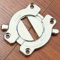 Zinc Alloy Table Top Connector Kit with Screws Heavy Duty Desk Joining Plates for Wood Panel Furniture