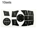 For BMW 3 Series / 5 Series 10sets IDrive Panel Button Repair Stickers