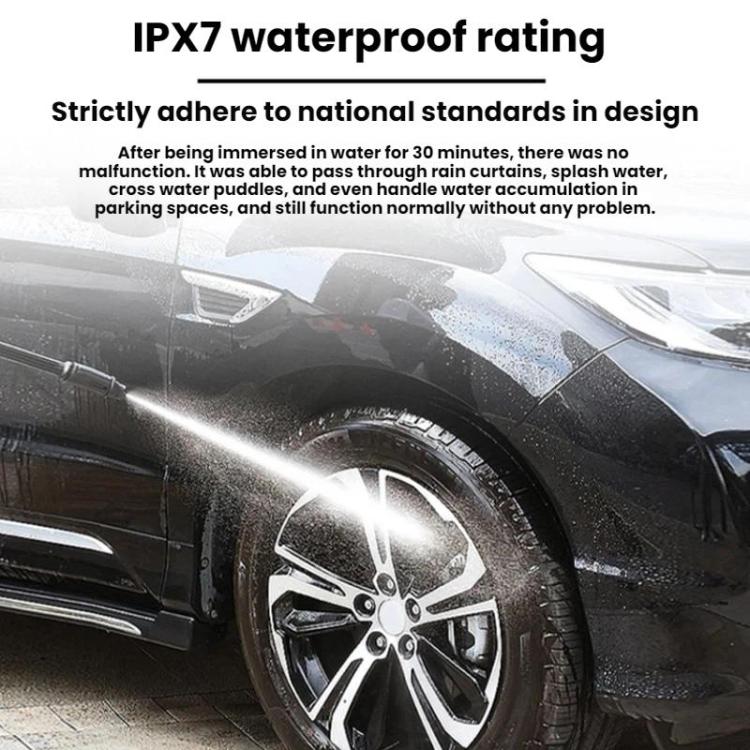 Cigarette Lighter Type Car Battery Tire Pressure Monitor, External, Internal