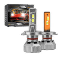 2pcs/Pack 30W 3000LM IP68 Waterproof Automotive LED Headlights, A5 H7, A5 H4, A5 H11, A5 H1, A5 9005, A5 9006
