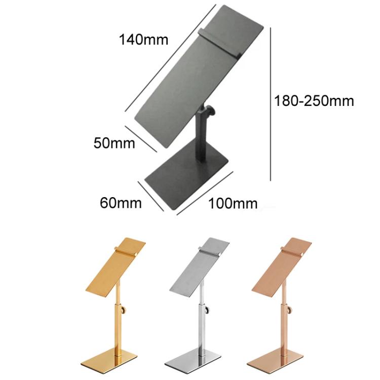 Stainless Steel Shoe Racks High-Heeled Shoe Display Stands, 140x50mm Mirror Finish Adjustable Foot, 140x50mm Rose Gold Adjustable Foot, 140x50mm Black Adjustable Foot, 140x50mm Titanium Adjustable Foot, Black Adjustable Foot, Square/Round Black        ...