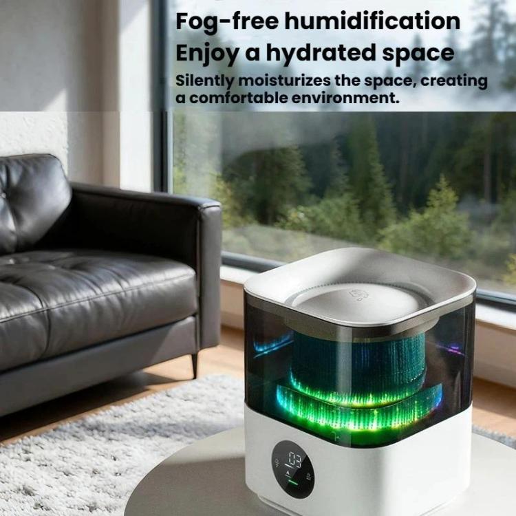 Mistless Humidifier Intelligent Detection Air Purifier With Running Nightlight
