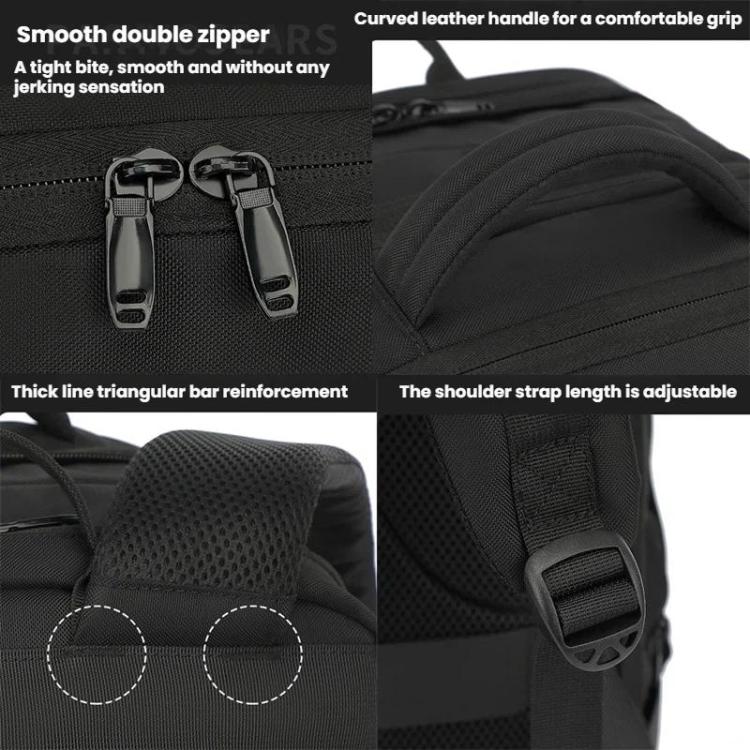KINGSGEAR Commuting Business Traveling Backpack Large Capacity Luggage Computer Bag