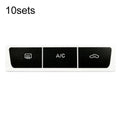 For Volkswagen Lavida 2013-2017 10sets Air Conditioning Center Console Button Repair Sticker