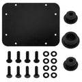 For Jeep Wrangler JK Exhaust Cover Tailgate Trim