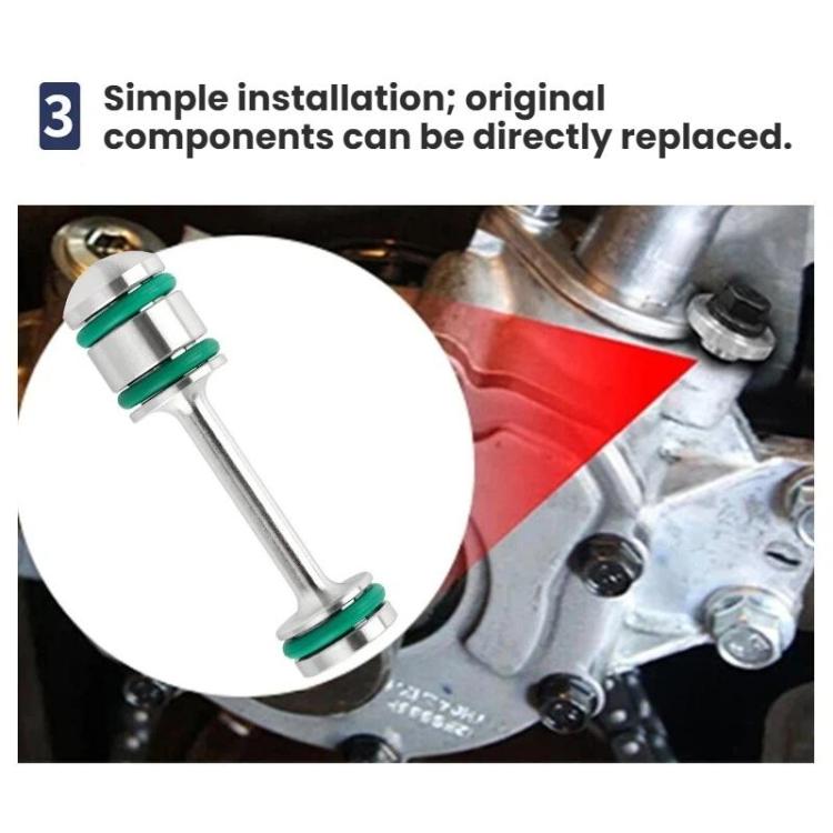 Aluminum Oil Steering Barbell For GM Gen 3/Gen 4 Engines LS1 / LS3 / LS2 / LS