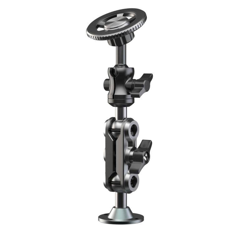 Metal Car Wall-Mounted Center Console Phone Holder, Magnetic Head