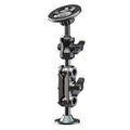 Metal Car Wall-Mounted Center Console Phone Holder, Magnetic Head