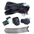 UTV Signal Light Switch Wiring Harness Kit With Waterproof 12V Automotive Relay, Headlight Model With Rock Light Wiring Harness, Bar Light Model With Flagpole Light Wiring Harness, Turn Signal Model With Turn Signal Stalk Switch