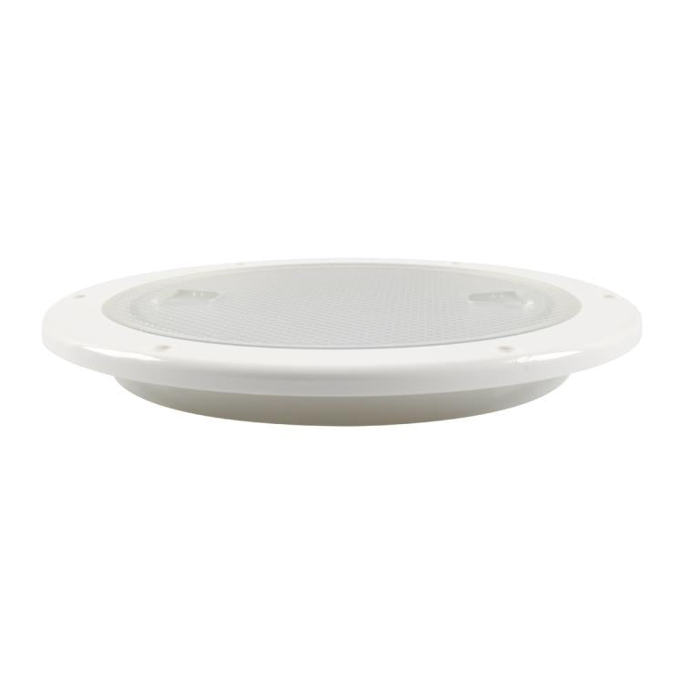Yacht/Marine Nylon Round Transparent Deck Cover, 4 inch, 6 inch, 8 inch, 4 inch With Screws, 6 inch With Screws, 8 inch With Screws