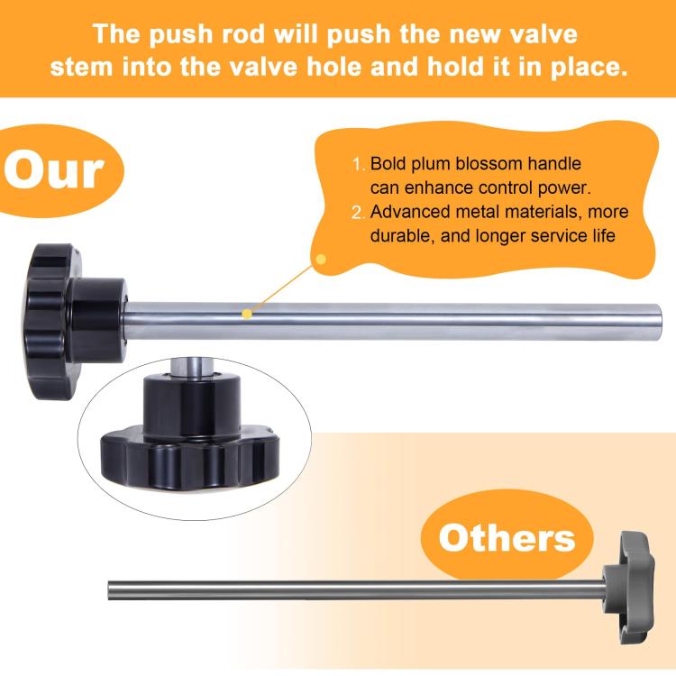 4pcs /Set Valve Stem Installation Removal Tire Repair Tools, A10388-01, A10388-02, A10388-03, A10388-05