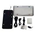 US Standard Fog Version License Plate Frame Remote-Controlled Car License Plate Protector, US Standard Single