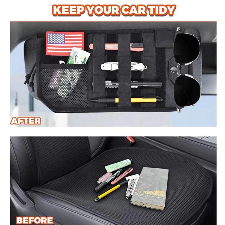 Car Sun Visor Storage Clip Vehicle-Mounted Ticket & Eyeglass Clip